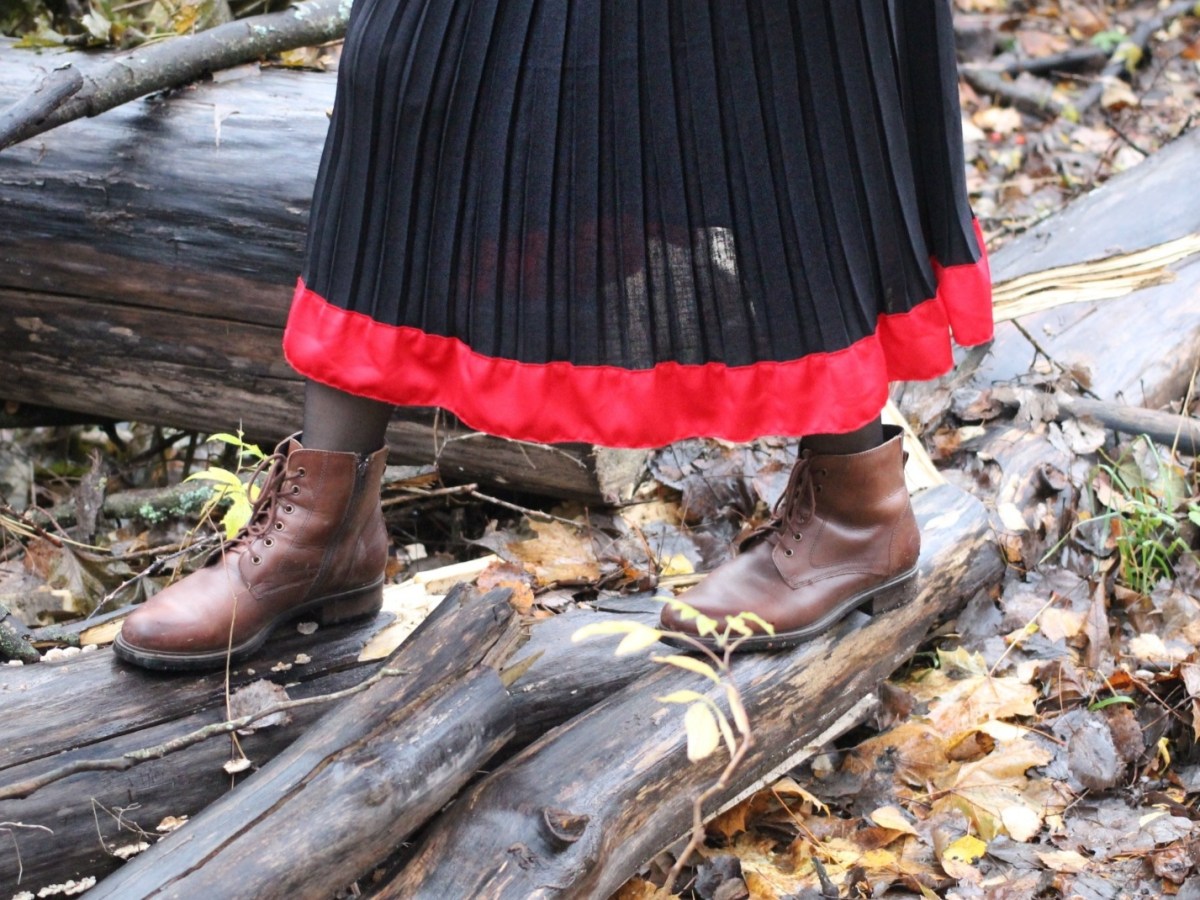 Tein kansanpuvun hameen