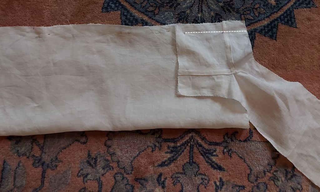 kylkikappaleen kiinnittäminen hihaan.