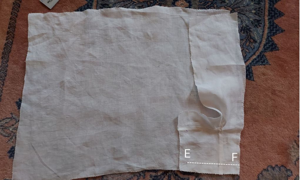 kylkikappaleen kiinnittäminen hihaan.