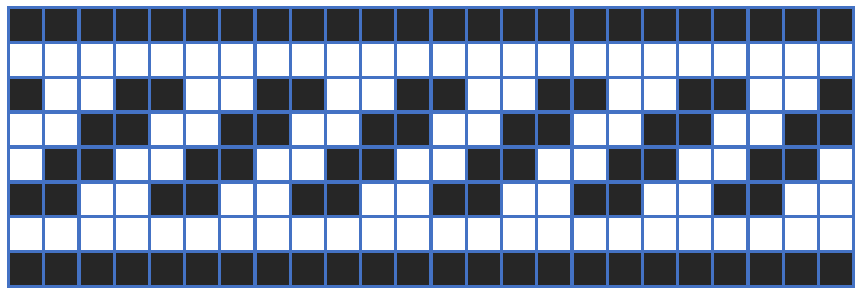 Kirjoneulekuvio viistolliist tai viistolliset kaavakuva.