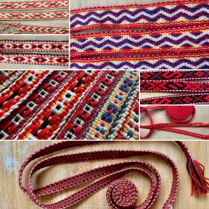 Kollaasi erilaisia nauhoja