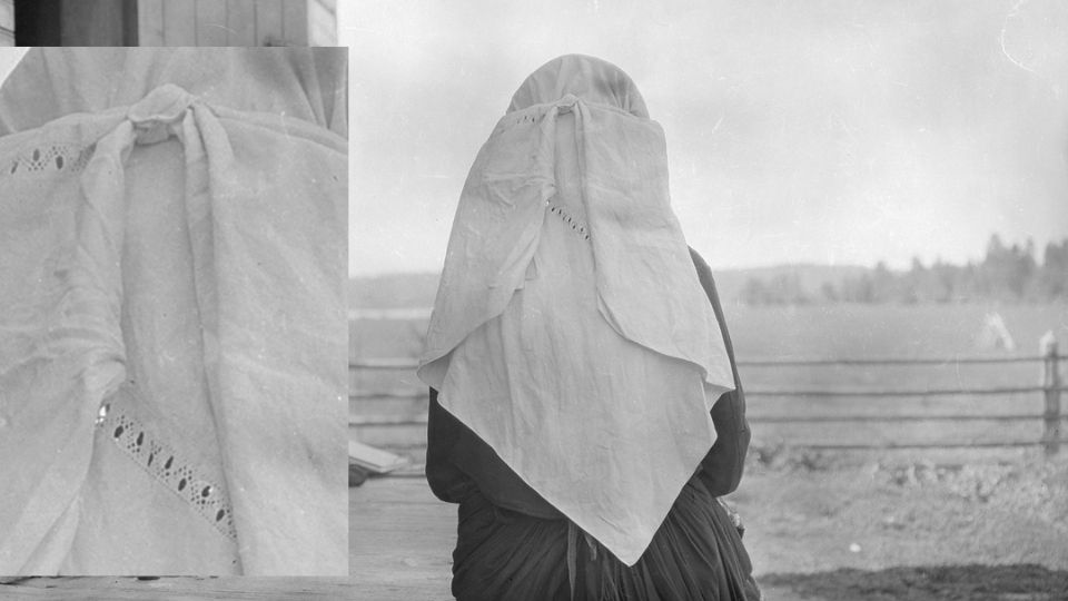 Jääskeläisen hunnun yksityiskohtia.