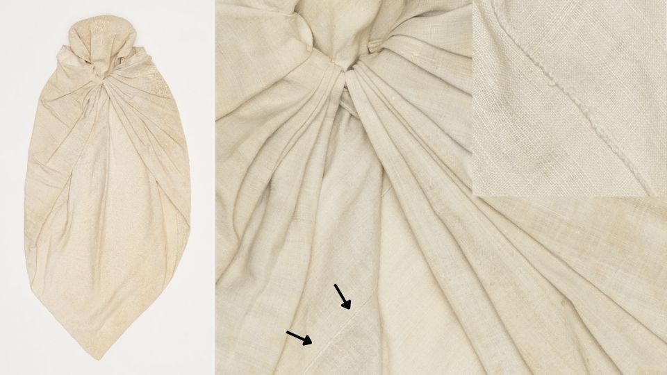 Ruokolahtelaisen hunnun yksityiskohtia.