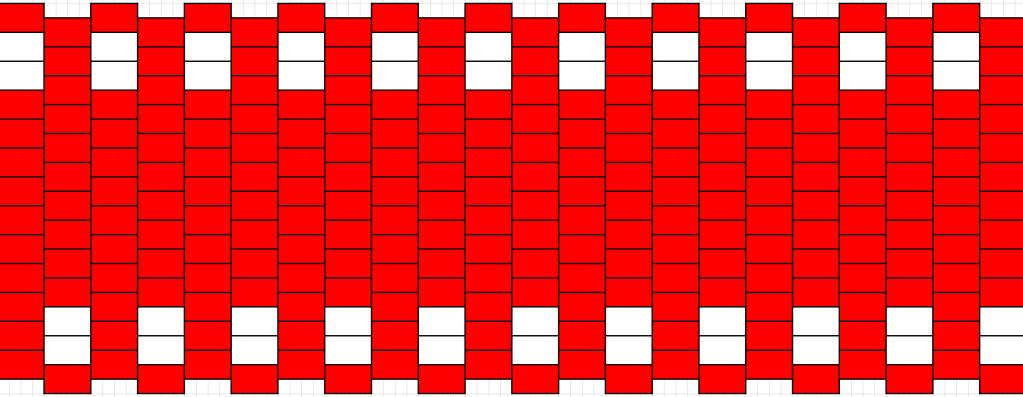 Pirtanauhan kaavakuva.