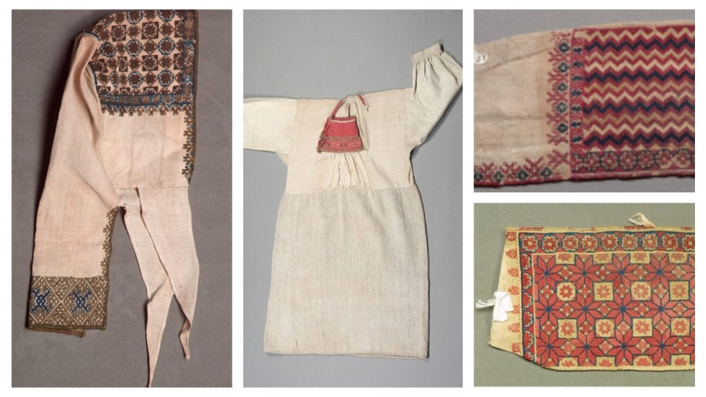 Sanfransiscolaisen taidemuseon karjalaisia esineitä.