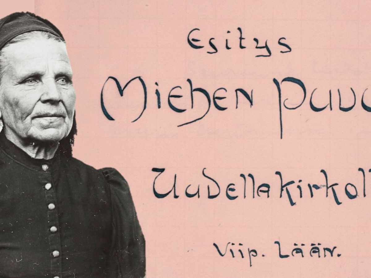 Kertomus miehen puvusta Uudellakirkolla (1902)